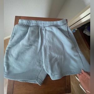 Blue sweatshorts size M cozy
